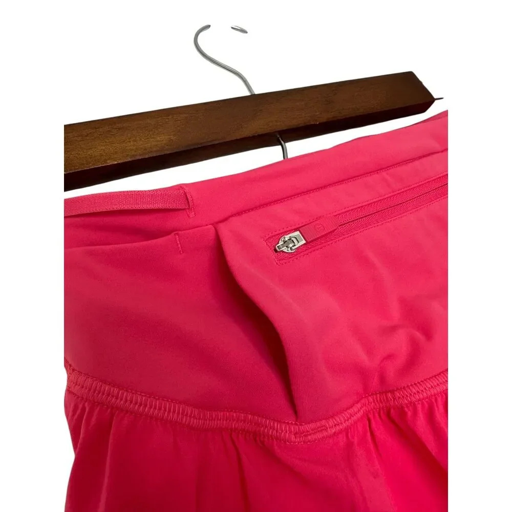 lululemon athletica Women's Pink Athletic Shorts - Picture 7 of 8